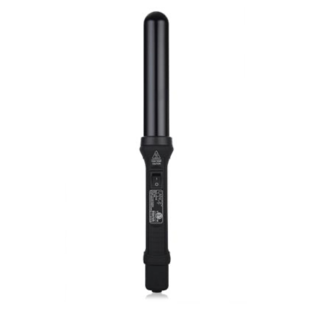 LANGÉ Curling Wand “Black on Black” ceramic wand